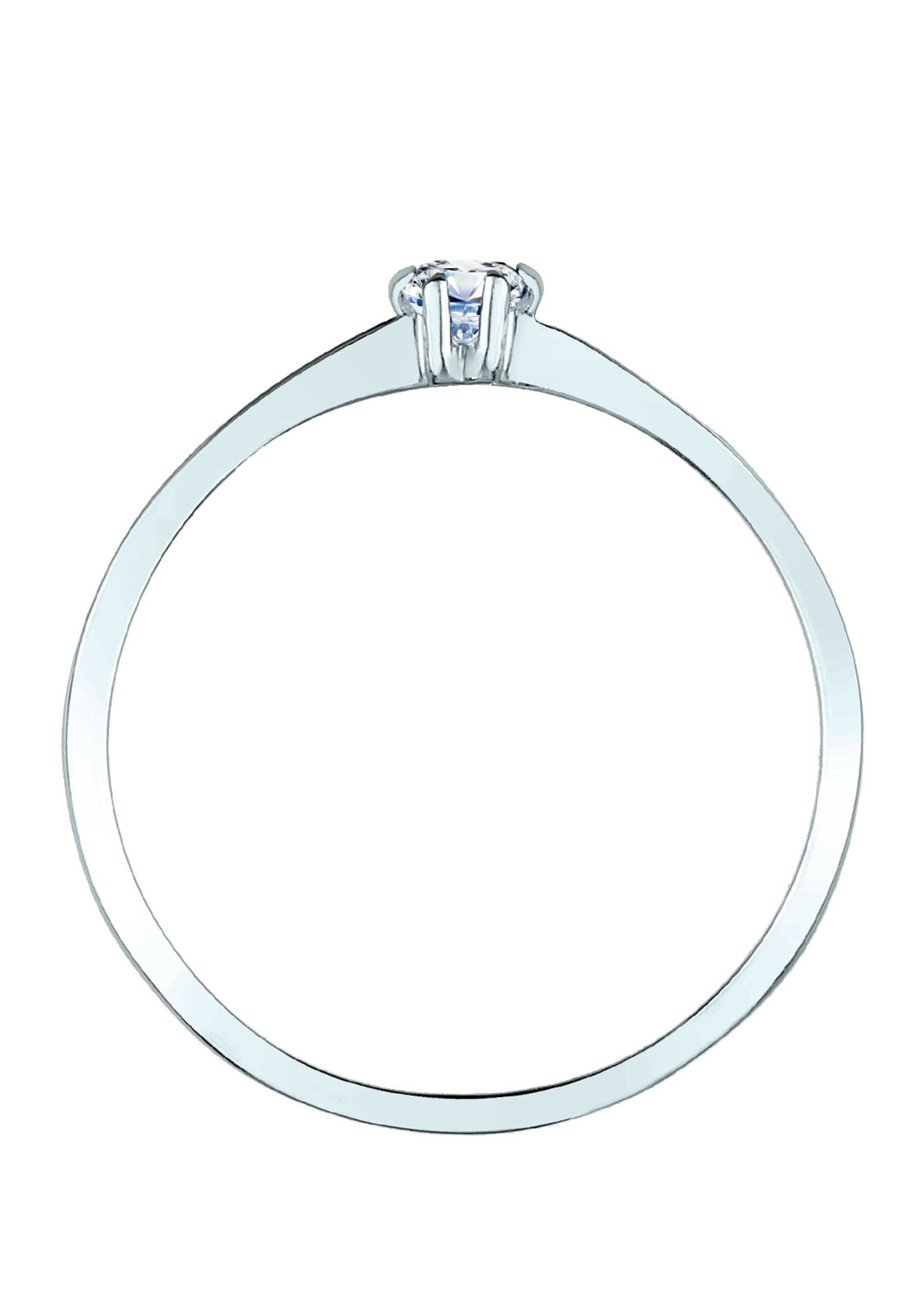 Elli DIAMONDS Ring in Zilver