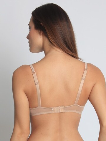 sassa T-shirt BH 'FLEXICUP' in Beige