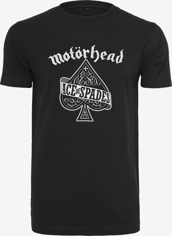 Maglietta 'Motörhead Ace of Spades' di Mister Tee in nero: frontale