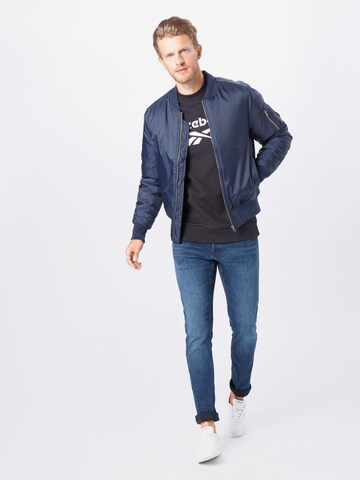 JACK & JONES Slimfit Džíny 'Glenn' – modrá