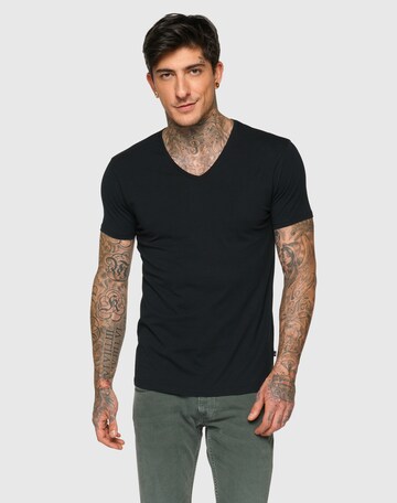 T-Shirt SCOTCH & SODA en noir : devant