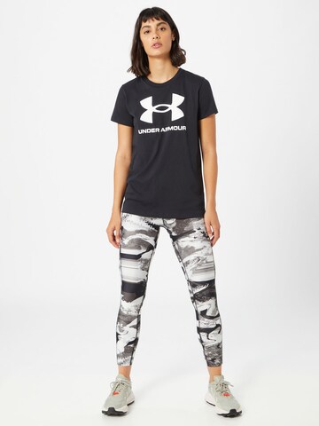 UNDER ARMOUR Functioneel shirt in Zwart