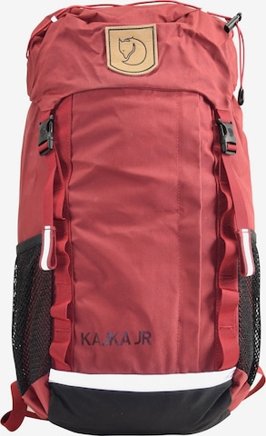 Sac de sport 'Kajka Jr. ' Fjällräven en rouge : devant