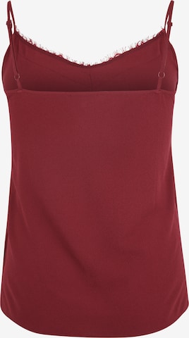 ABOUT YOU Curvy Top 'Milla' in Red: back