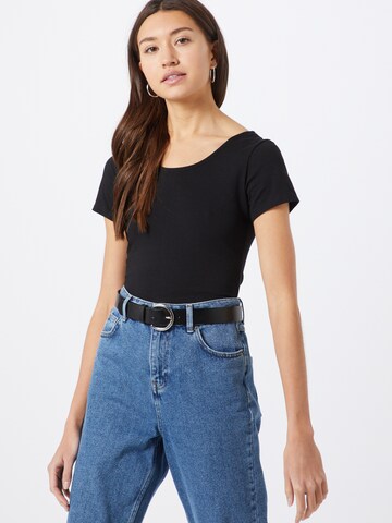 ABOUT YOU Shirt 'Ayana' in Schwarz: Vorderseite