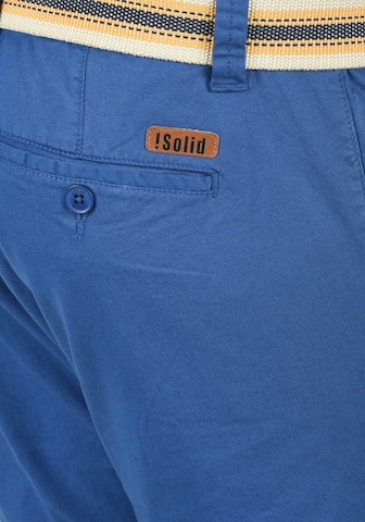 regular Pantaloni chino 'Lagos' di !Solid in blu