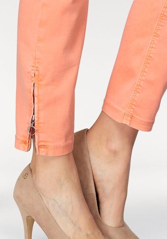 MAC Slim fit Jeans 'Dream Chic' in Orange