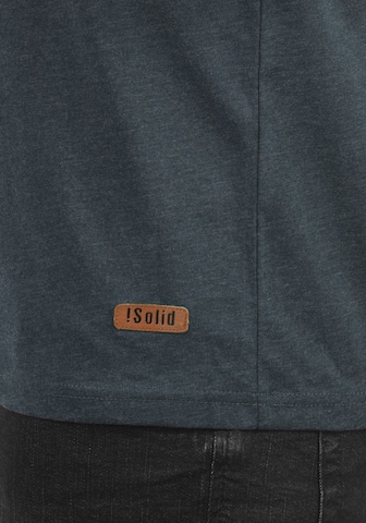 Maglietta 'Volker' di !Solid in blu
