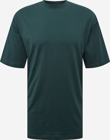 Urban Classics Big & Tall Shirt in Groen: voorkant