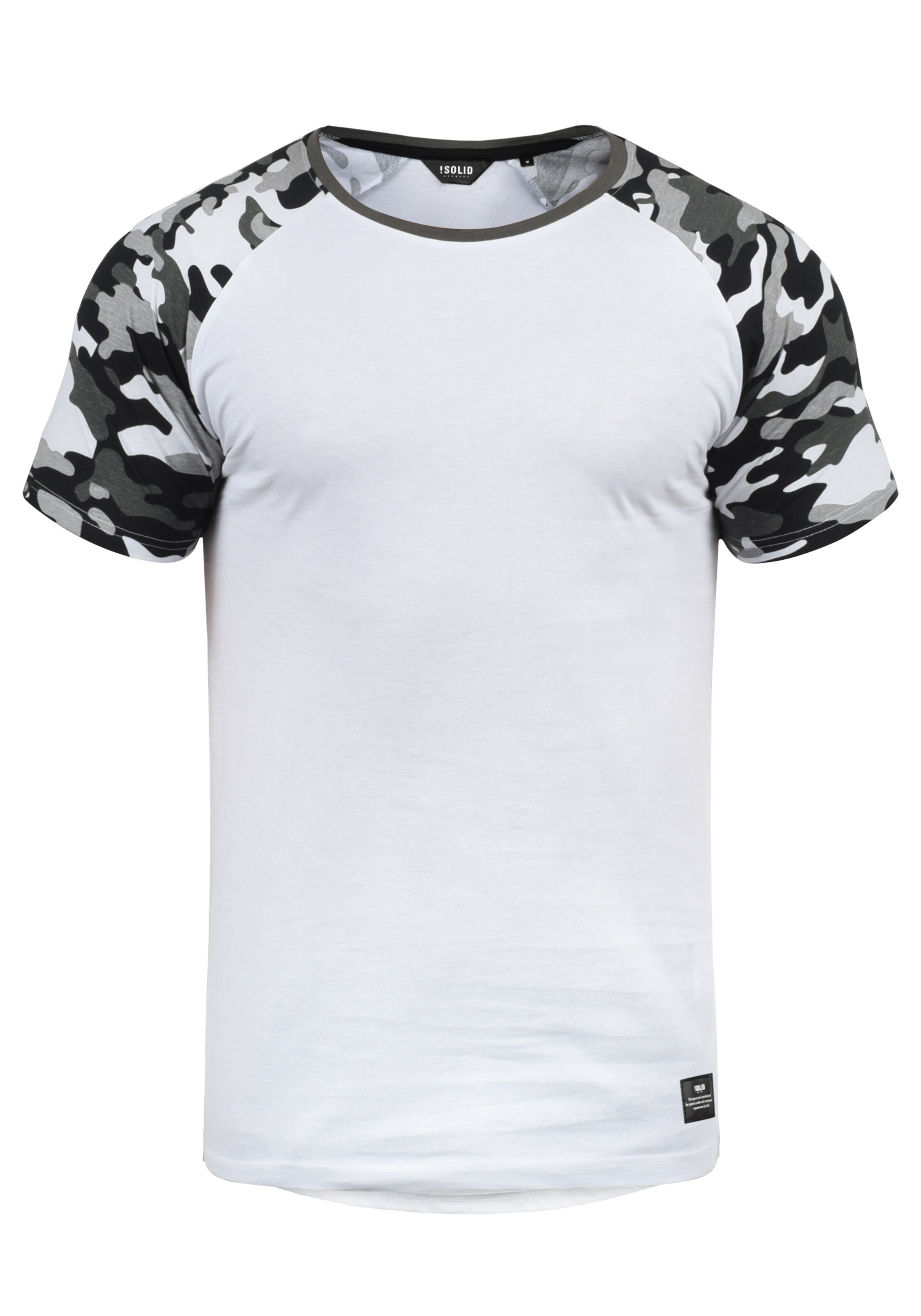 !Solid - Camisa 'Cahil' em branco: frente
