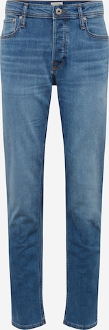 Coupe slim Jean 'TIM' JACK & JONES en bleu : devant