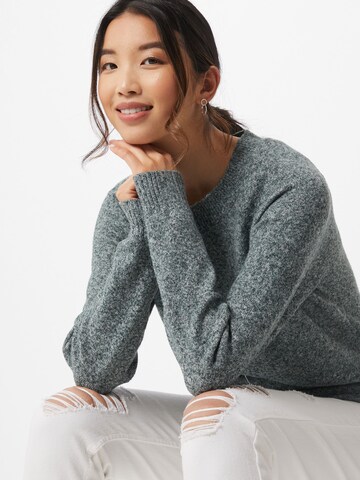 VERO MODA Sweter 'Doffy' w kolorze szary