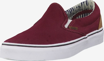 VANS Slip-Ons in Red: front