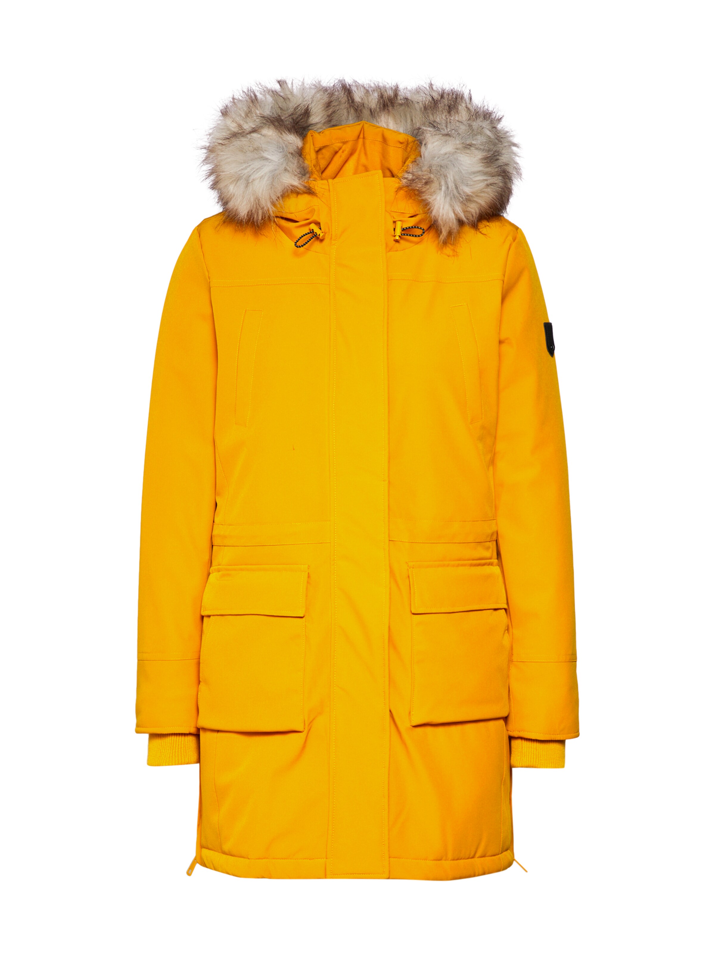 ONLY - Winterparka in de kleur Geel