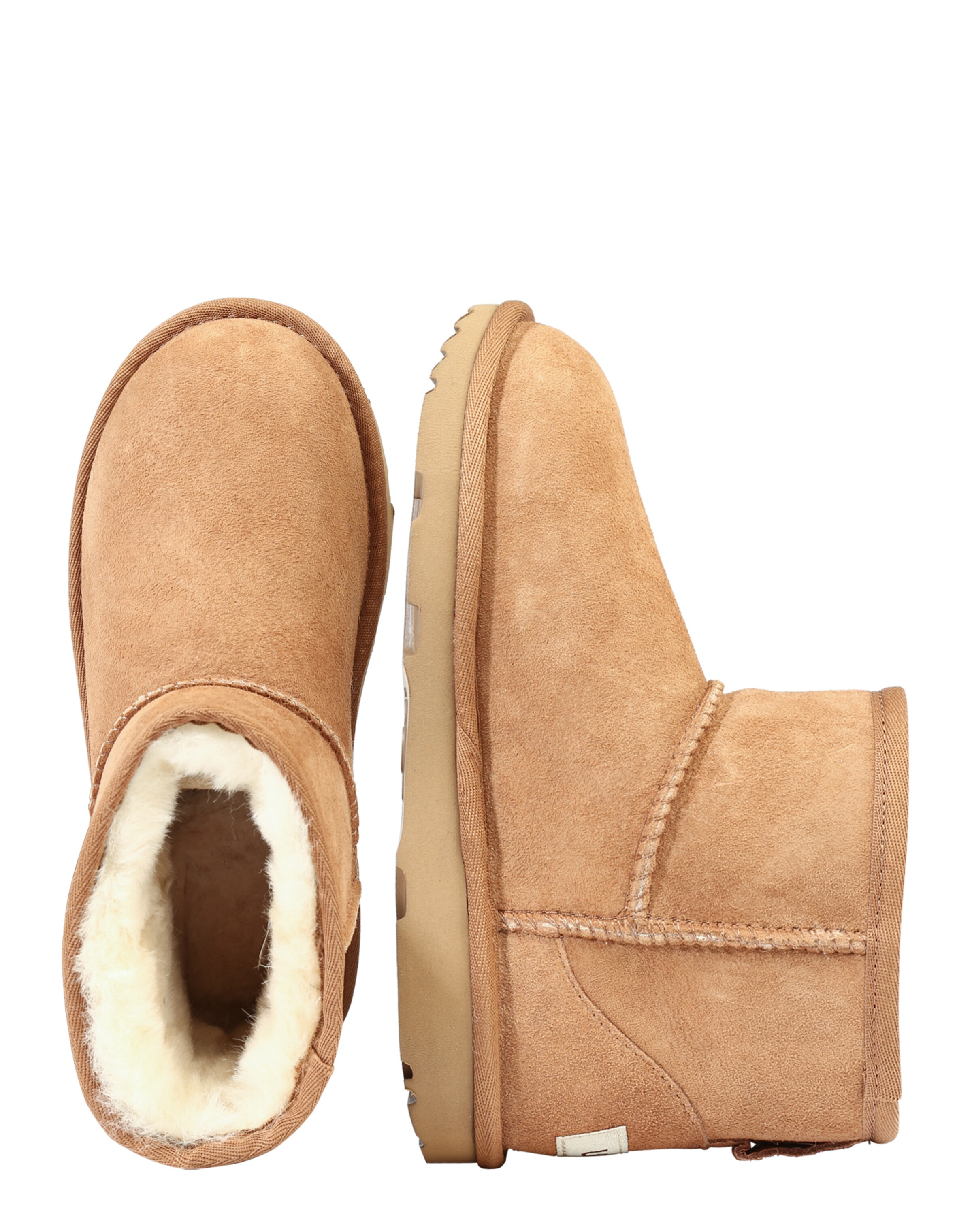 UGG Апрески 'Classic mini II' в кафяво: отстрани