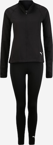 PUMA Tracksuit in Black: front