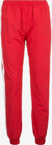 Pantalon Urban Classics en rouge : devant