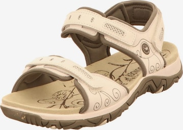ALLROUNDER BY MEPHISTO Hiking Sandals in Beige: front
