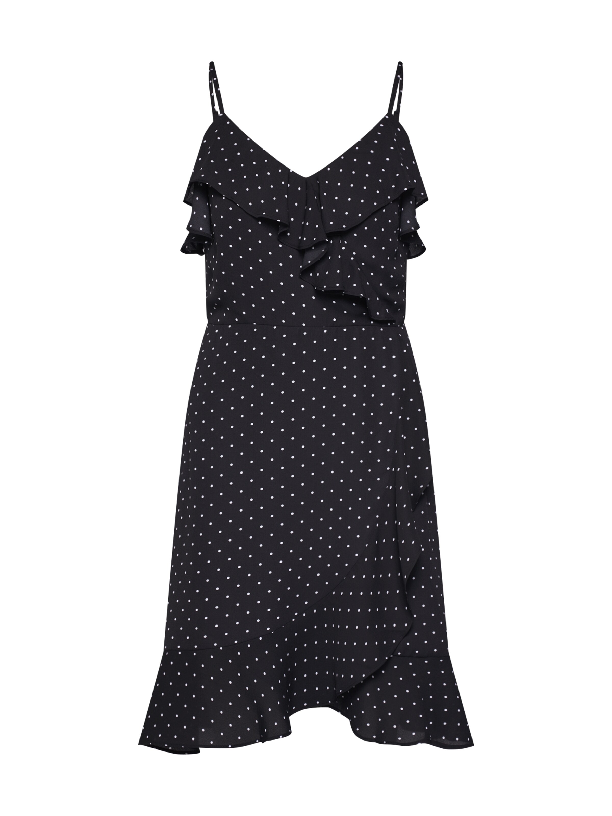 Banana Republic - Zomerjurk 'RUFFLE' in de kleur Zwart