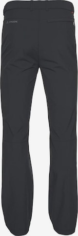 VAUDE Regular Workout Pants 'FARLEY' in Black