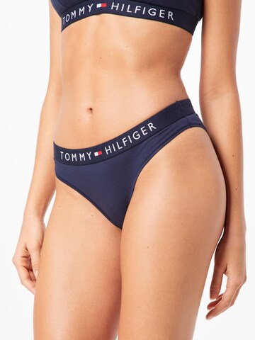 Slip Tommy Hilfiger Underwear en bleu : devant