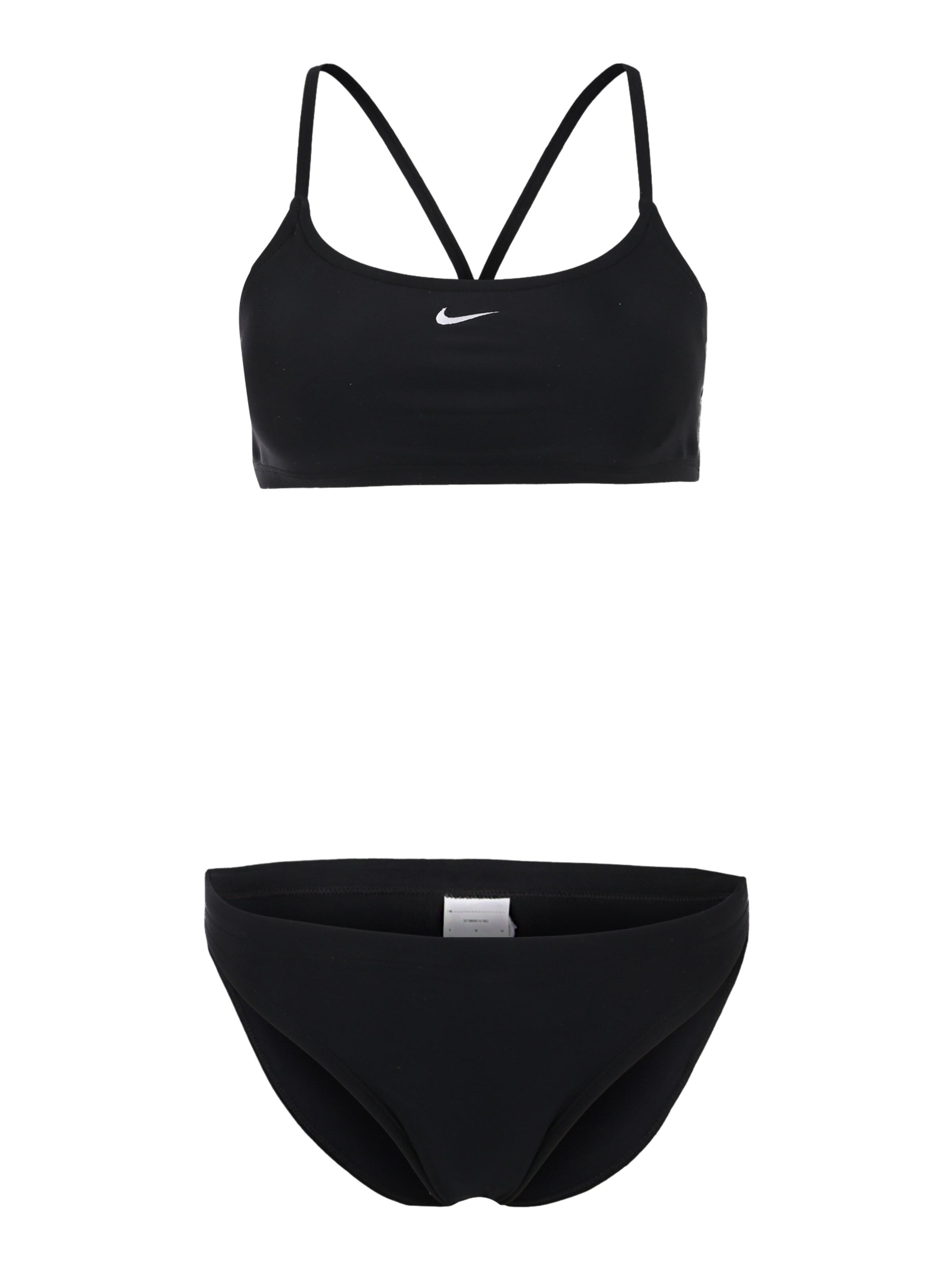 Nike Swim - Sportbikini in de kleur Zwart