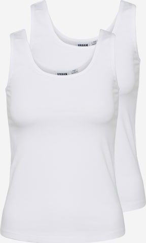 Urban Classics Top in White: front