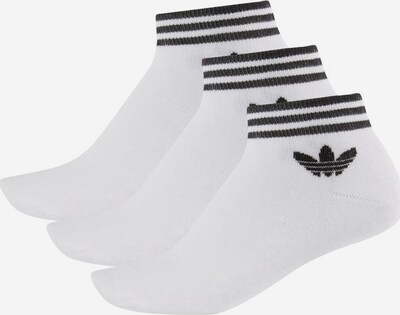 ADIDAS ORIGINALS Κάλτσες 'Island Club Trefoil ' σε μαύρο / λευκό, Άποψη προϊόντος