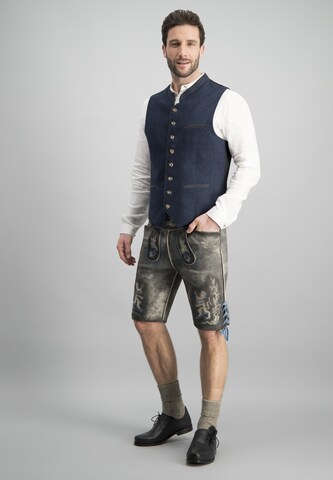 STOCKERPOINT Traditional Vest 'Sirius' in Blue