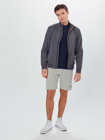 Superdry Regular Fit Jacke 'Harrington' in Grau