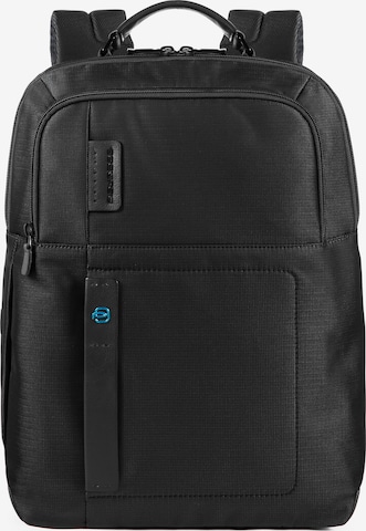 Piquadro Rucksack 'P16 Business' in Schwarz: predná strana