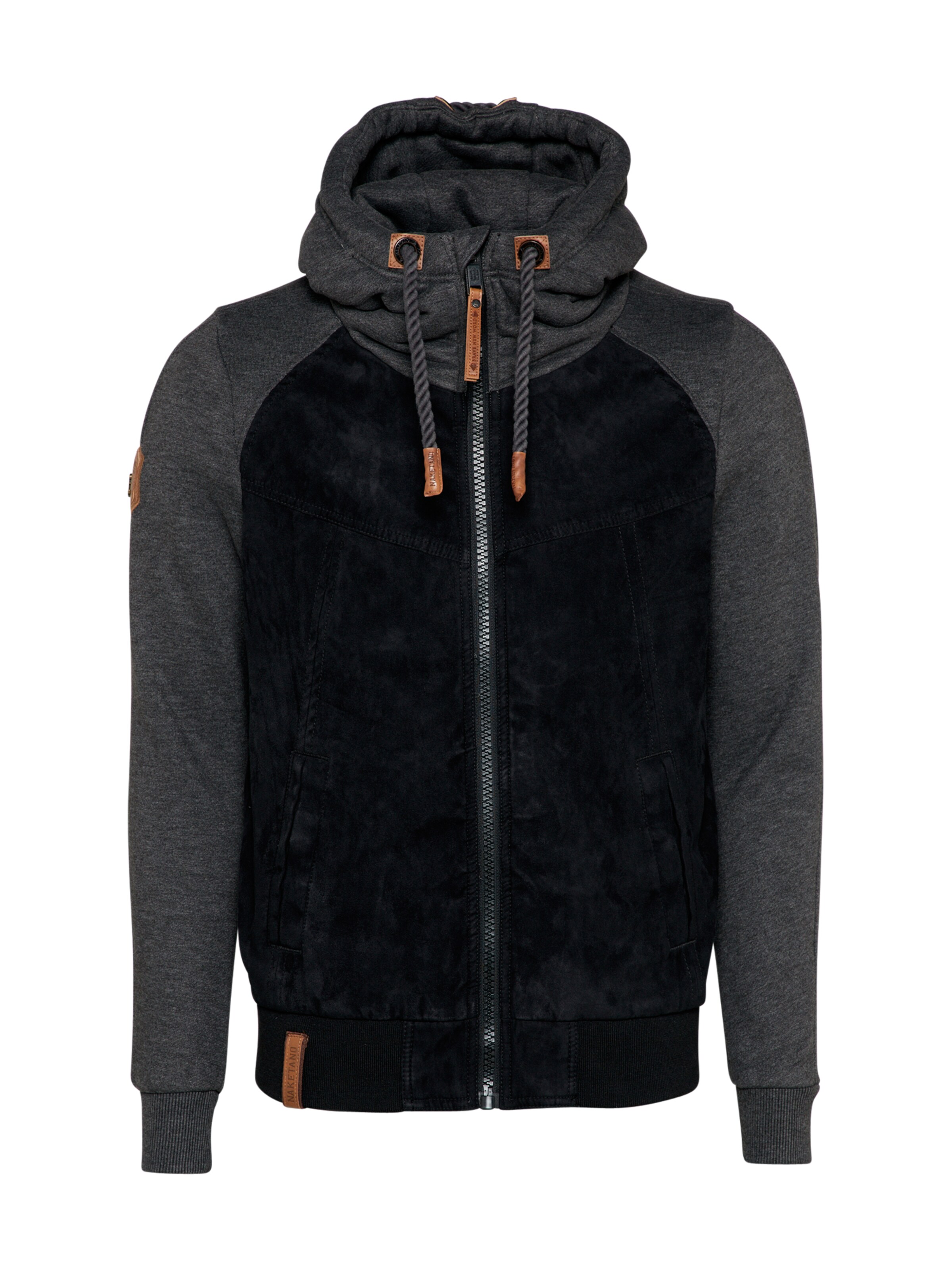 naketano - Tussenjas in de kleur Donkergrijs