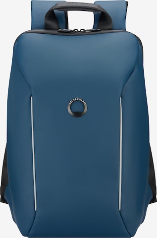 Sac d’ordinateur portable Delsey Paris en bleu : devant