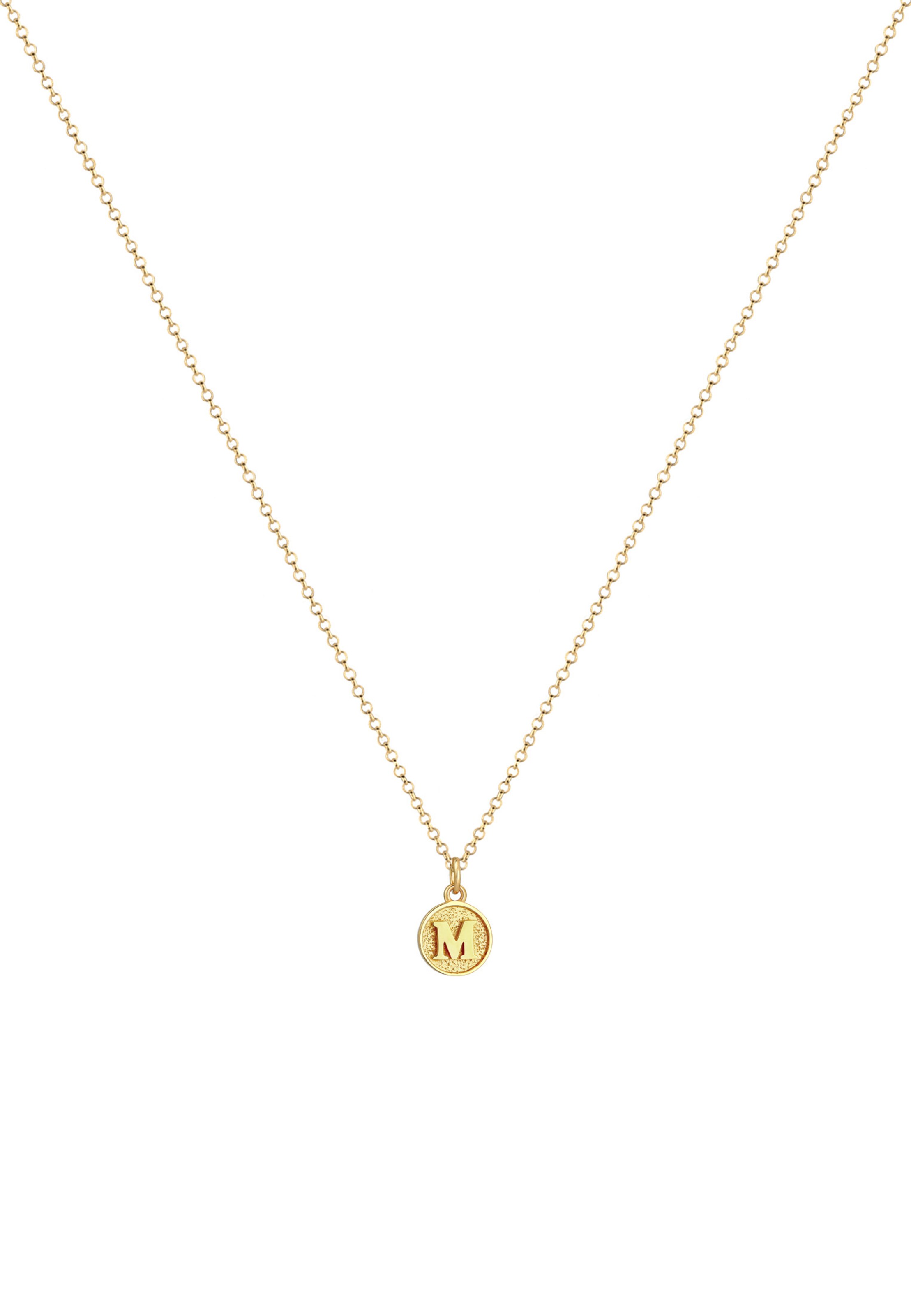 Chaîne ELLI en or : devant