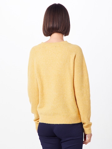 VERO MODA Sweater 'VMDoffy' in Yellow: back