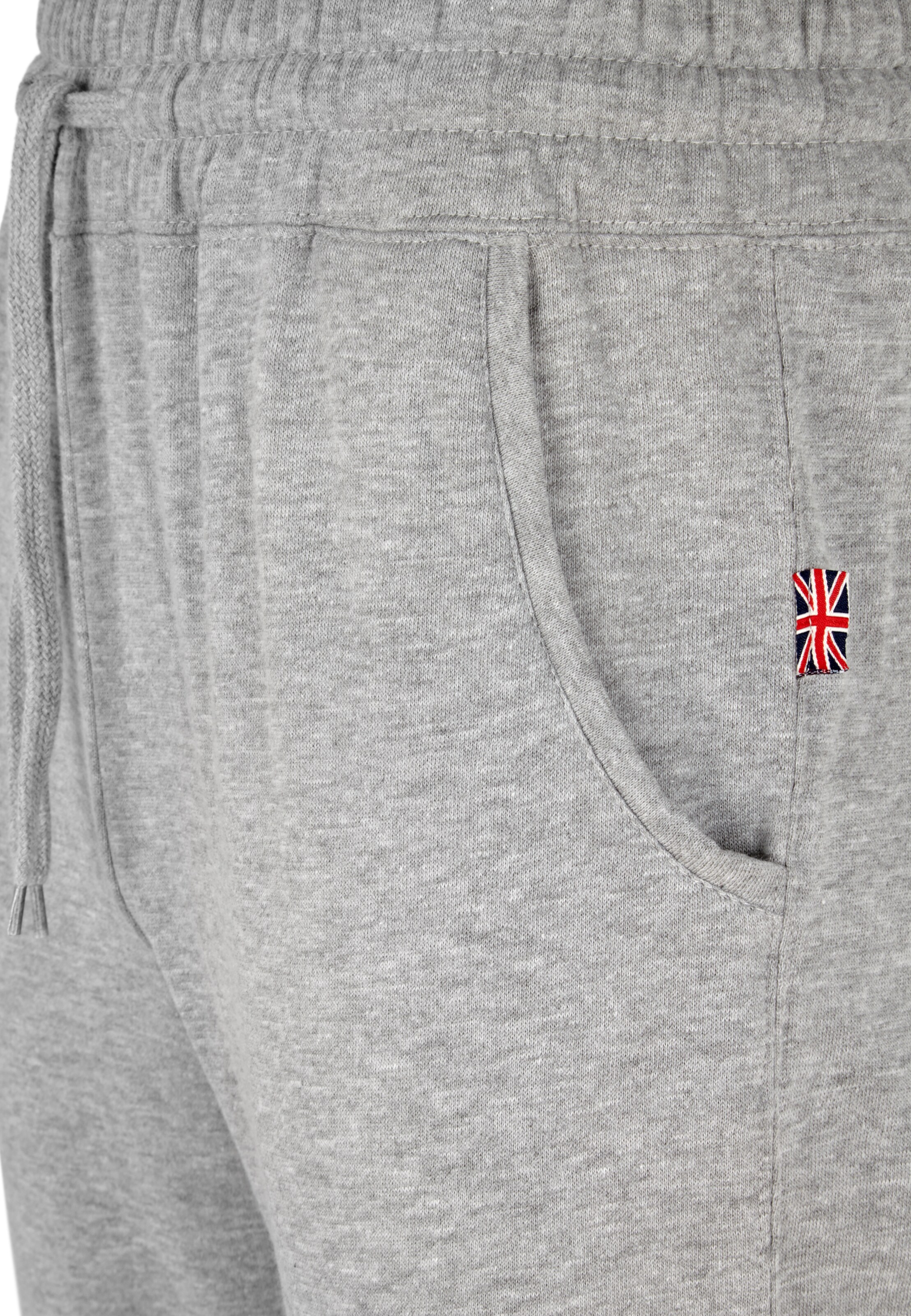 LONSDALE Zwężany krój Spodnie w kolorze szary