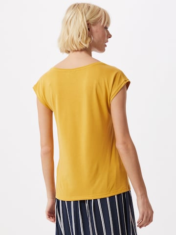 T-shirt 'KAMALA' PIECES en jaune