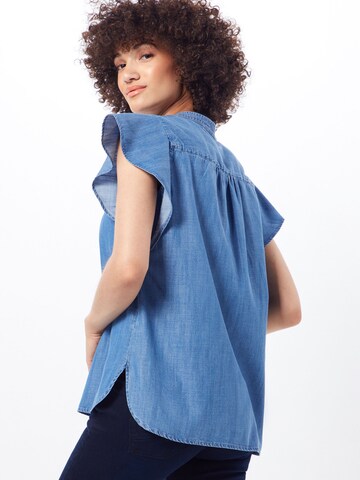 GAP Shirt in Blauw: terug