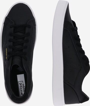 ADIDAS ORIGINALS Sneakers low 'SLEEK' i svart