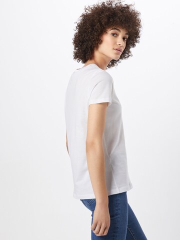 T-shirt TOMMY HILFIGER en blanc : derrière