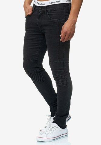 INDICODE JEANS Skinny Jeans 'Ashbridge' in Schwarz