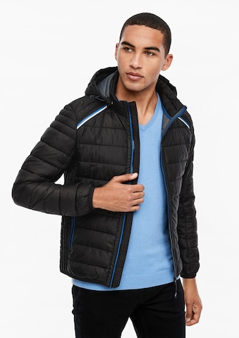 s.Oliver Between-Season Jacket in Black: front