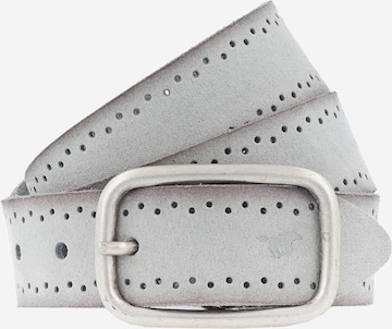 MUSTANG Belt '3,5cm' in Grey: front