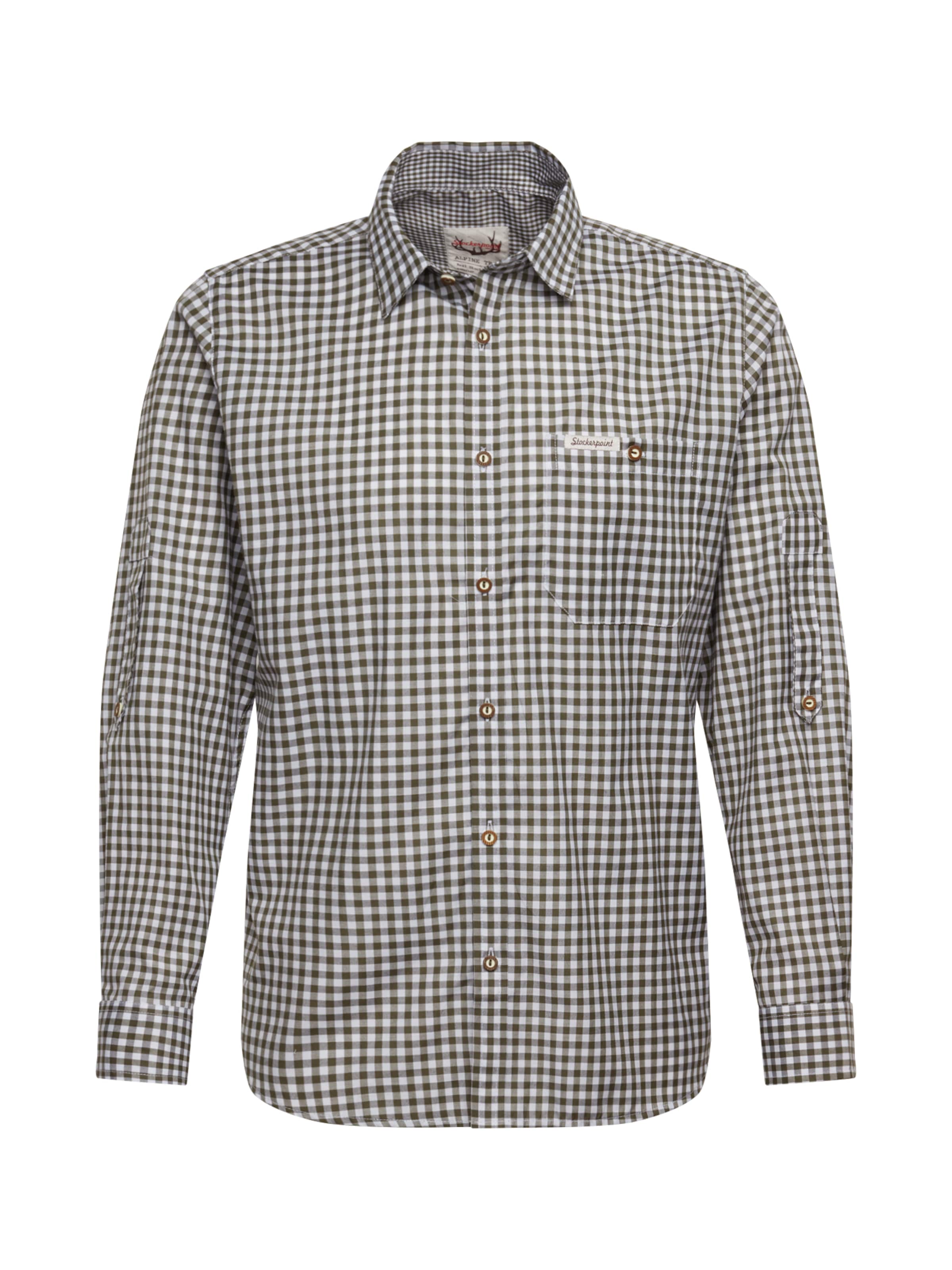STOCKERPOINT Hemd in Grün: Vorderseite