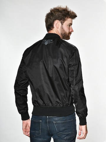 TOP GUN Bomberjacke ' Beast ' in Schwarz