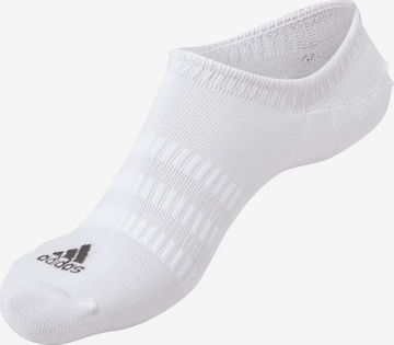 ADIDAS SPORTSWEAR Athletic Socks 'No-Show - ' in White