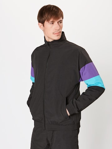Urban Classics Jacke in Schwarz: Vorderseite