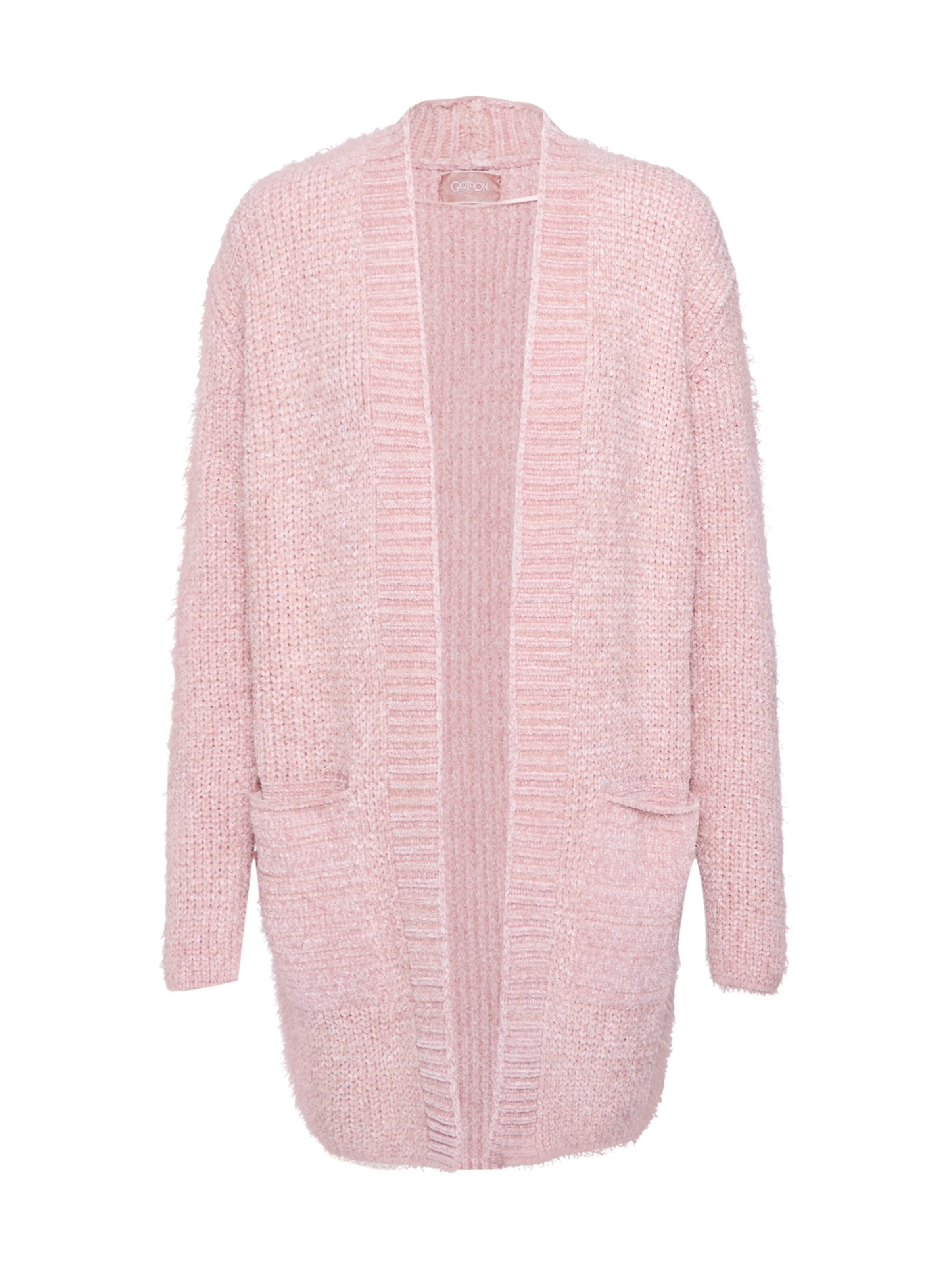 Cartoon - Gebreid vest in de kleur Rosé