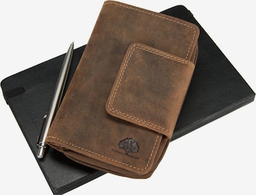 GREENBURRY Wallet 'XI' in Brown