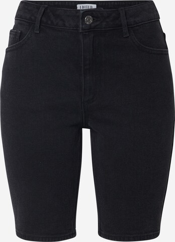 EDITED Skinny Jeans 'Oliv' in Black: front